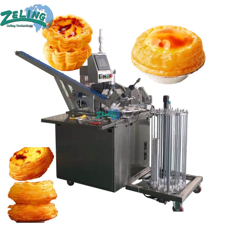 Automatic Crispy Skin Egg-tart Forming Machine – Shijiazhuang Zeling ...